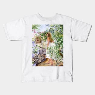 Garden Reflection Kids T-Shirt